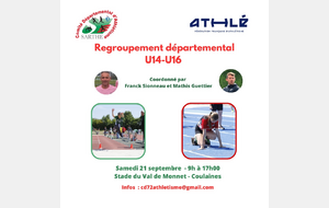 Stage comité départemental U14-U16