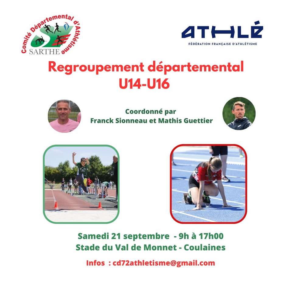 Stage comité départemental U14-U16